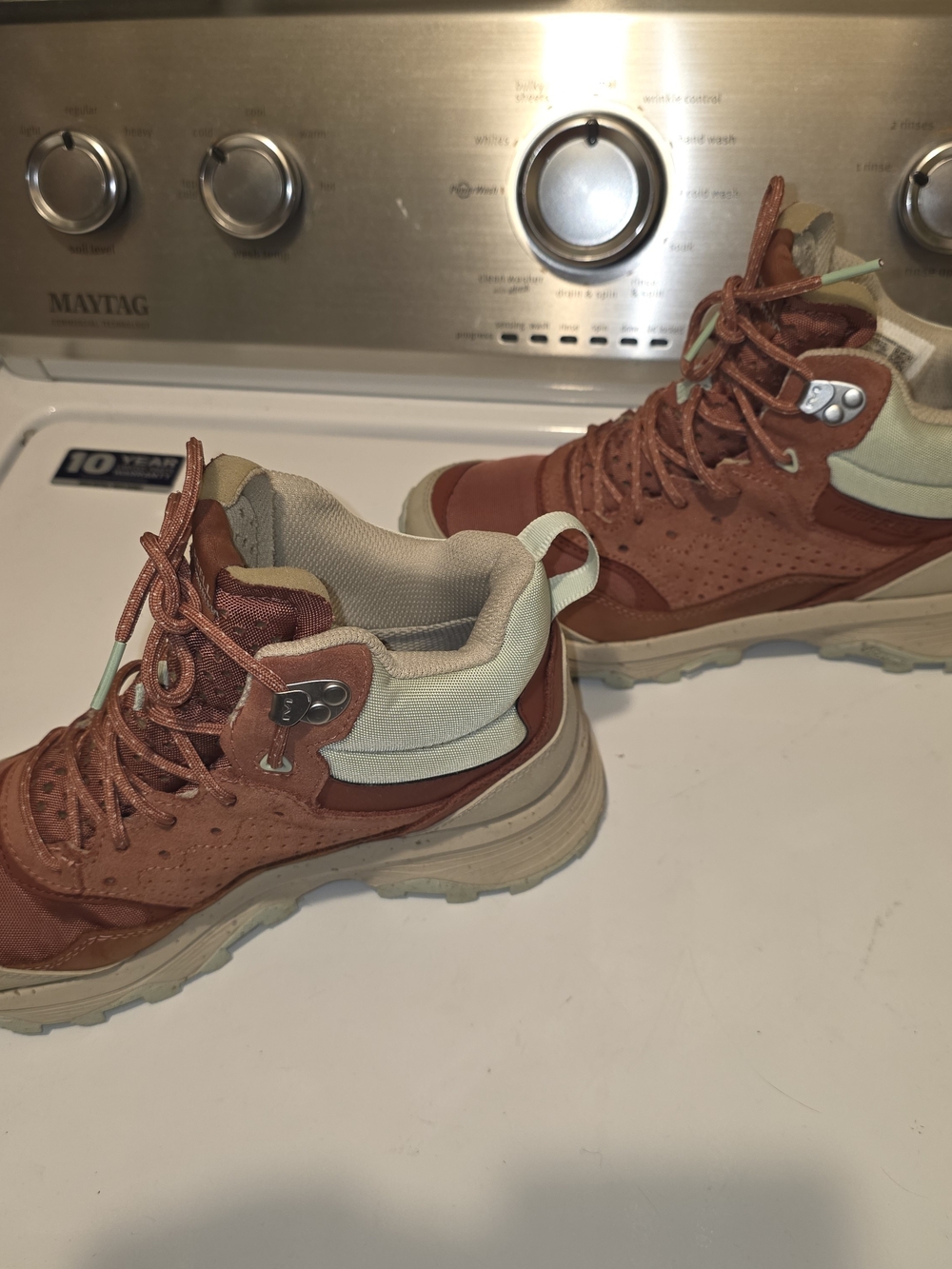Merrell Women's Speed Solo Mid Waterproof Hiking Boots - Picture 3 of 5